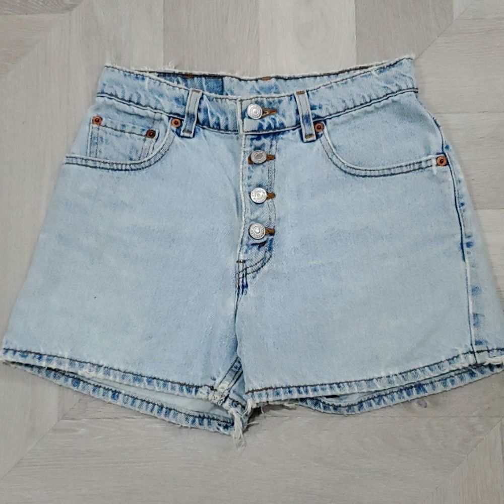 Levis button up,  Black Label, Denim Shorts, Size 5 Jr